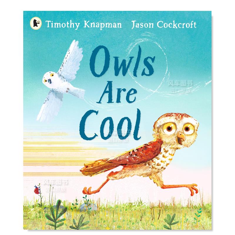 【预售】酷酷的猫头鹰 Owls Are Cool英文儿童绘本人际关系Timothy Knapman进口原版