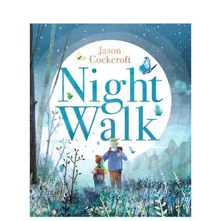 Walk英文儿童绘本人际关系3 6岁精装 Books 现货 UK9781529511567 书Walker 夜行Night Cockcroft进口原版 Jason