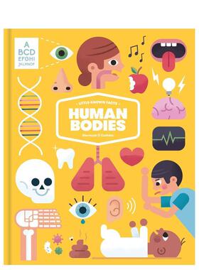 【现货】罕为人知的事实 人体Little-known Facts英文儿童绘本IP系列Diarmuid ó Catháin精装3-6岁Viction-Viction进口原版书