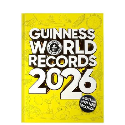 吉尼斯世界纪录大全2026/2025 70周年纪念版可单拍Guinness World Records2026英文生活Guinness World Records精装Guinness World