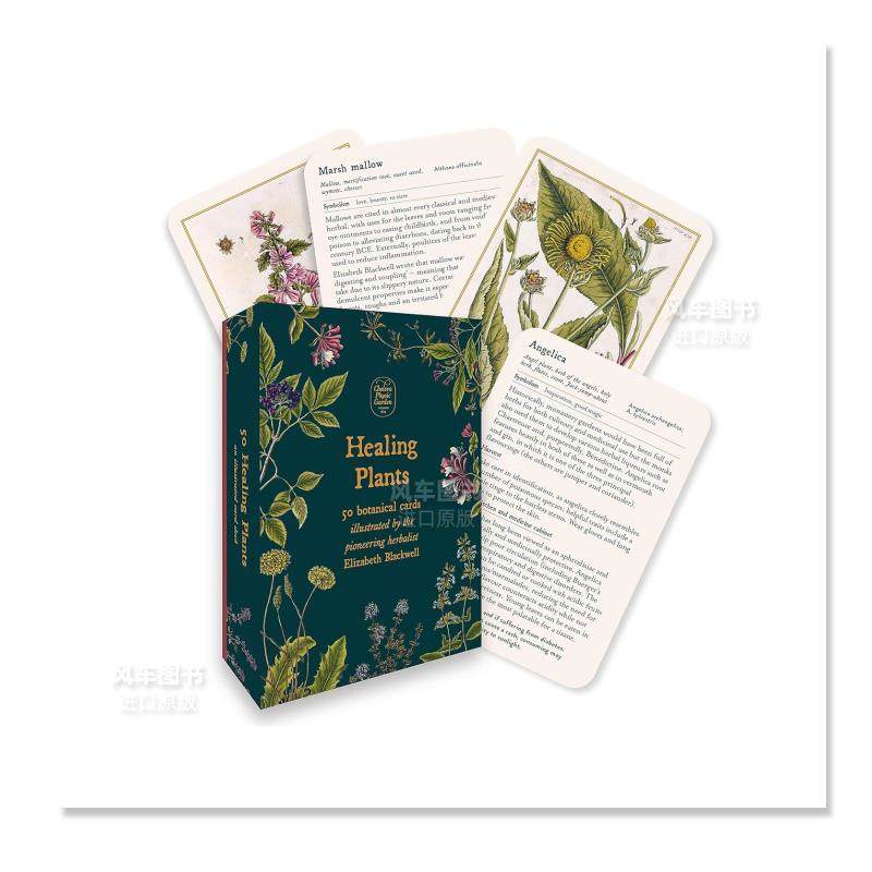 【预售】治愈植物Healing Plants英文心灵励志原版图书进口外版书籍Chelsea Physic Garden Aster