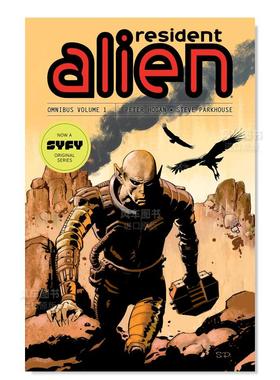 【预售】【Dark Horse】外星人居民精选集卷1英文漫画进口原版书14岁以上Resident Alien Omnibus Volume 1 Peter HoganDark Horse