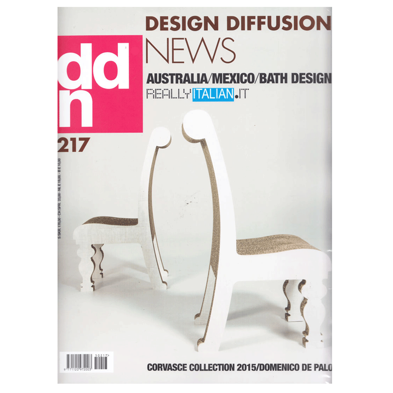 【订阅】DDN-DESIGNDIFFUSIONNEWS设计交流新闻意大利原版英意双语杂志 年订9期 B088 B088