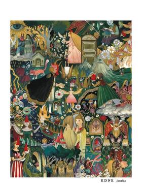 【现货】镜子迷宫 Junaida绘本作品日文绘本junaida白泉社进口原版书9784592733119