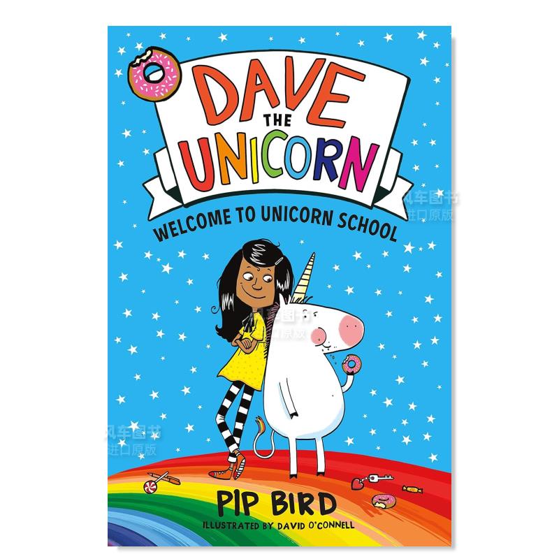 【预售】【独角兽戴夫】欢迎来到独角兽学校英文儿童章节书进口原版外版书平装3-6周岁【Dave the Unicorn】Welcome to Unicorn