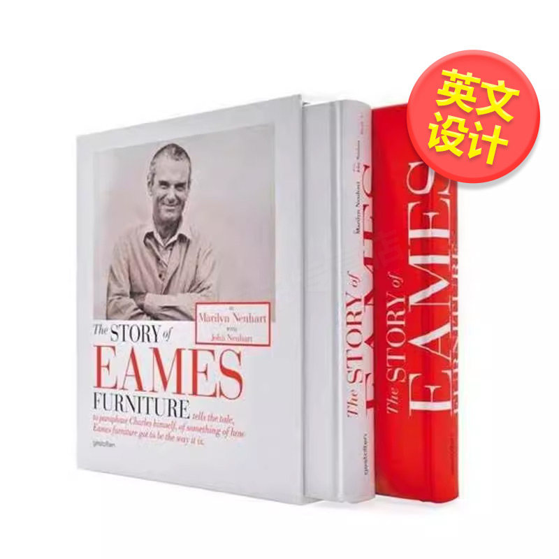 【预售】埃姆斯家具的故事英文工业产品设计精装进口原版外版书籍The Story of Eames Furniture