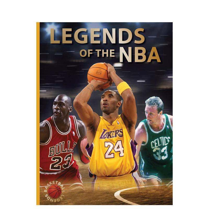 【预售】美国职业篮球联赛传奇Legends of the NBA英文青少年读物Kjartan Atli Kjartansson精装Abbeville Press进口原版书978078