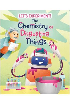 【现货】恶心事物的化学奥秘实验手册The Chemistry of Disgusting Things 英文儿童绘本知识百科Matteo Crivellini精装White sta