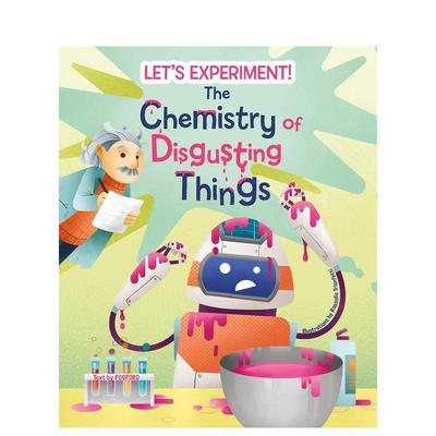 【现货】恶心事物的化学奥秘实验手册The Chemistry of Disgusting Things 英文儿童绘本知识百科Matteo Crivellini精装White sta