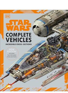 【现货】星球大战交通工具全解新版Star Wars Complete Vehicles New Edition英文影视Pablo Hidalgo精装进口原版书DK 9780744020