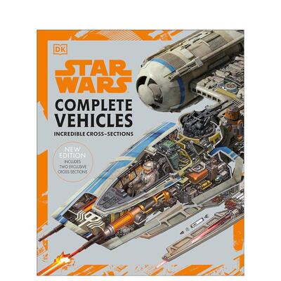 【预售】星球大战交通工具全解新版Star Wars Complete Vehicles New Edition英文影视Pablo Hidalgo精装进口原版书DK 9780744020