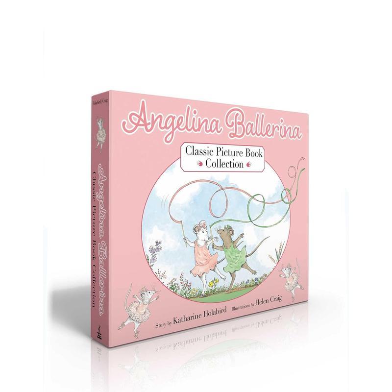 【现货】芭蕾小精灵安吉丽娜经典书集盒装Angelina Ballerina Classic Picture Book Collection 英文儿童绘本IP系列Katharine Ho