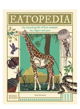 【现货】动物进食与消化大百科  博洛尼亚童书奖得主Aina BestardEaedia英文儿童绘本知识百科Aina Bestard精装Thames & Hudson6-