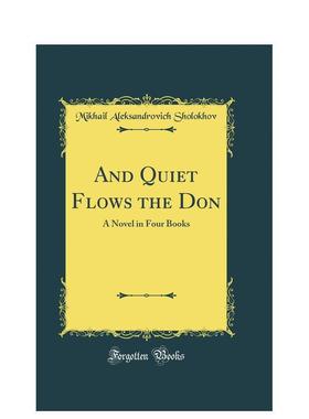【预售】静静的顿河And Quiet Flows the Don英文小说进口原版图书MIKHAIL SHOLOKHOV平装Vintage