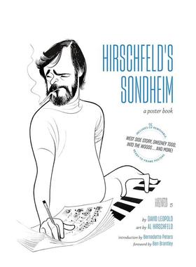 【现货】赫希菲尔德的桑德海姆海报艺术集Hirschfeld's Sondheim: A Poster Book英文插画原画设定集David LeopoldAbrams平装进口