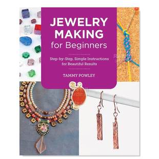 Instructions Jewelry for 首饰制作新手指南 Beautiful Simple Results英文手工 售 Step Making 预 Beginners