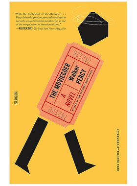 【预售】热爱电影的人英文文学小说进口原版外版书简装The Moviegoer Walker Percy Farrar， Straus and Giroux