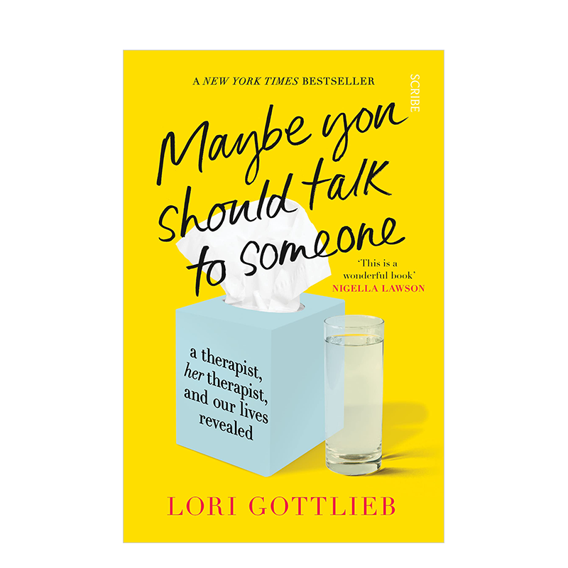 【现货】也许你该找个人聊聊英文文学传记进口原版外版书简装Maybe You Should Talk to Someone Lori Gottlieb Scribe