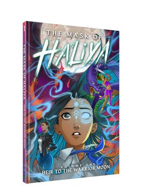 【预售】哈里亚的面具英文漫画进口原版书精装14岁以上The Mask of Haliya Kaitlyn FajilanClover Press