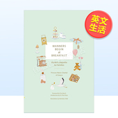 礼仪始于早餐现代家庭儿童礼仪手册 vendome Begin Manners Breakfast 英文生活综合进口原版 press Pri 新版 书精装 现货