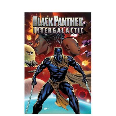 【预售】黑豹：星际 1 Black Panther: Intergalactic 英文漫画进口原版外文图书籍Cafu Victor LaValle Stefano Nesi