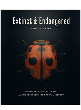 【预售】灭绝与濒危：处境危险的昆虫英文摄影自然景观进口原版外版书精装Extinct & Endangered : Insects in Peril Levon Biss