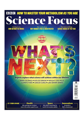 【现货】【单期】SCIENCE FOCUS(科学聚焦)(UK)2024年01期 NYE-23 NO 400英文学术科普杂志进口原版BBC FOCUS