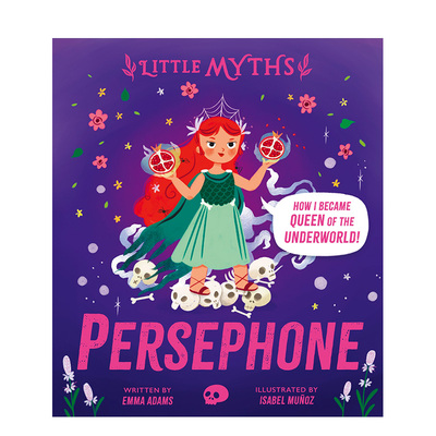 【预售】【小小神话】珀耳塞福涅Little Myths英文儿童绘本虚构类Emma Adams平装Hodder Children books6-9岁进口原版书978144493