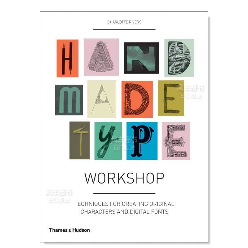 【现货】手工工作室英文室内设计师/工作室精装进口原版外版书籍Handmade Type Workshop