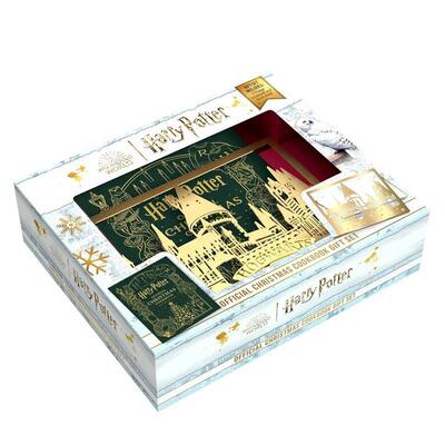 【现货】哈利波特官方圣诞食谱套装Harry Potter Official Christmas Cookbook Gift Set英文餐饮进口原版图书Insight Editions精