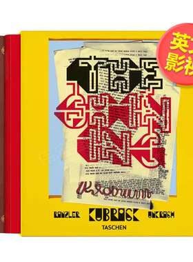 TASCHEN斯坦利库布里克闪灵英文影视/史蒂夫夏皮罗教父/查理卓别林档案可拍多册J.W.Rinzler进口原版书Stanley Kubrick's