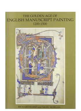 【预售】英国手稿绘画的黄金时代Golden Age of English Manuscript Painting英文外国美术古代中世纪平装George Braziller Inc进