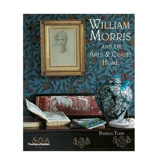 【现货】威廉莫里斯 与工艺美术家居William Morris 英文室内设计空间与装饰Pamela Todd平装Thames & Hudson进口原版书978050029