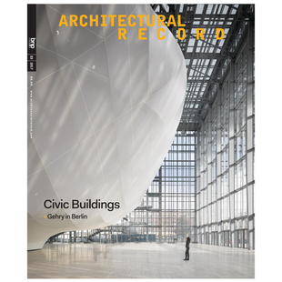 建筑室内设计杂志 美国英文原版 Architecural 年订12期 H029 Record 订阅