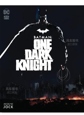 【现货】【DC Comics】蝙蝠侠一个黑暗的骑士英文漫画精装进口原版书Batman: One Dark Knight Jock