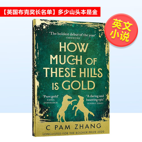 【2020英国布克奖长名单】多少山头本是金英文文学小说进口原版外版书平装How Much of These Hills is Gold C Pam Zhan
