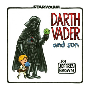 书darth 达斯·维德和儿子英文儿童绘本IP系列进口原版 现货 Chronicle son精装 Jeffrey vader Brown and Books