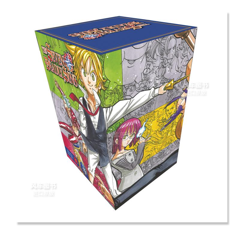 【预售】The Seven Deadly Sins Manga Box Set 4七宗罪漫画套装4英文原版