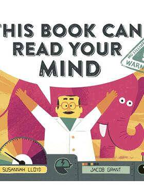 【预售】这本书可以读取你的想法This Book Can Read Your Mind英文儿童绘本虚构类Susannah Lloyd平装Frances Lincoln Publisher