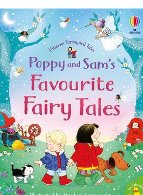 【预售】波比和萨姆蕞喜欢的童话故事Poppy and Sam’s Favourite Fairy Tales英文儿童立体Kate Nolan精装Usborne children’s b