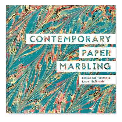 【预 售】当代纸质大理石花纹：设计与技术 Contemporary Paper Marbling: Design and Technique英文手工制作原版图书进口外版书