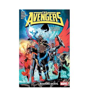 by杰德麦凯 Jed 预售 复仇者联盟 Masters 卷5邪恶大师Avengers Marvel Vol. Mackay Evil英文漫画图书Valerio