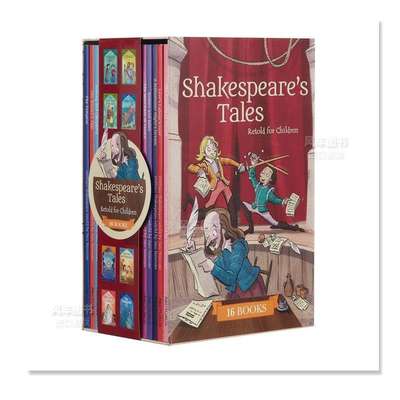 【预 售】为儿童重述的莎士比亚故事 Shakespeare's Tales Retold for Children 英文儿童故事原版图书外版进口书籍Arcturus Publi