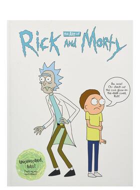 【现货】瑞克和莫蒂的艺术设定集The Art of Rick and Morty英文影视Justin Roil精装Titan Books进口原版书9781785656859