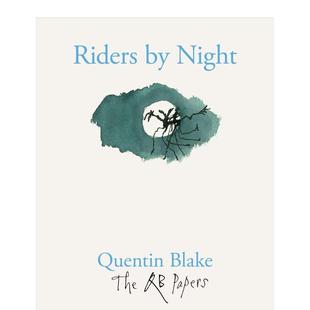 Blake平装 书978191311 The Riders Papers 夜间骑手 Papers进口原版 Night英文艺术插画原画设定集Quentin 现货