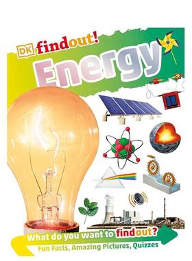 【预售】能量DKfindout Energy英文儿童章节书Emily DoddDK Children进口原版书9780241323014