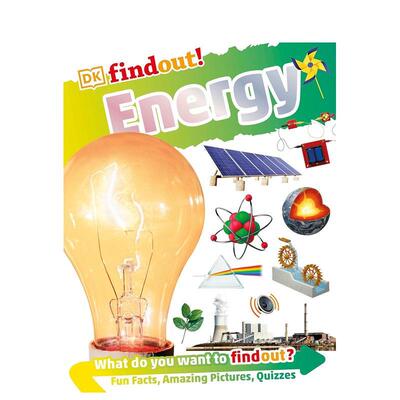 【预售】能量DKfindout Energy英文儿童章节书Emily DoddDK Children进口原版书9780241323014