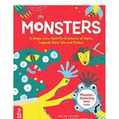 现货 9岁进口原版 怪物魔法镜头Monsters英文儿童绘本虚构类Celine What Earth6 Potard精装 书9781999968045