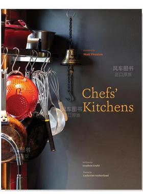 【预售】厨师的厨房英文建筑设计建筑风格与材料构造进口原版图书Chefs' Kitchens精装Stephen Crafti著Images Publishing14岁以