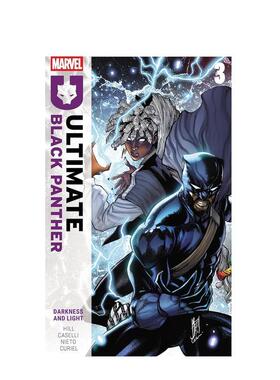 【现货】【Marvel】终极黑豹卷3黑暗与光明Ultimate Black Panther By Bryan Hill Vol. 3英文漫画Stefano Caselli平装Marvel进口